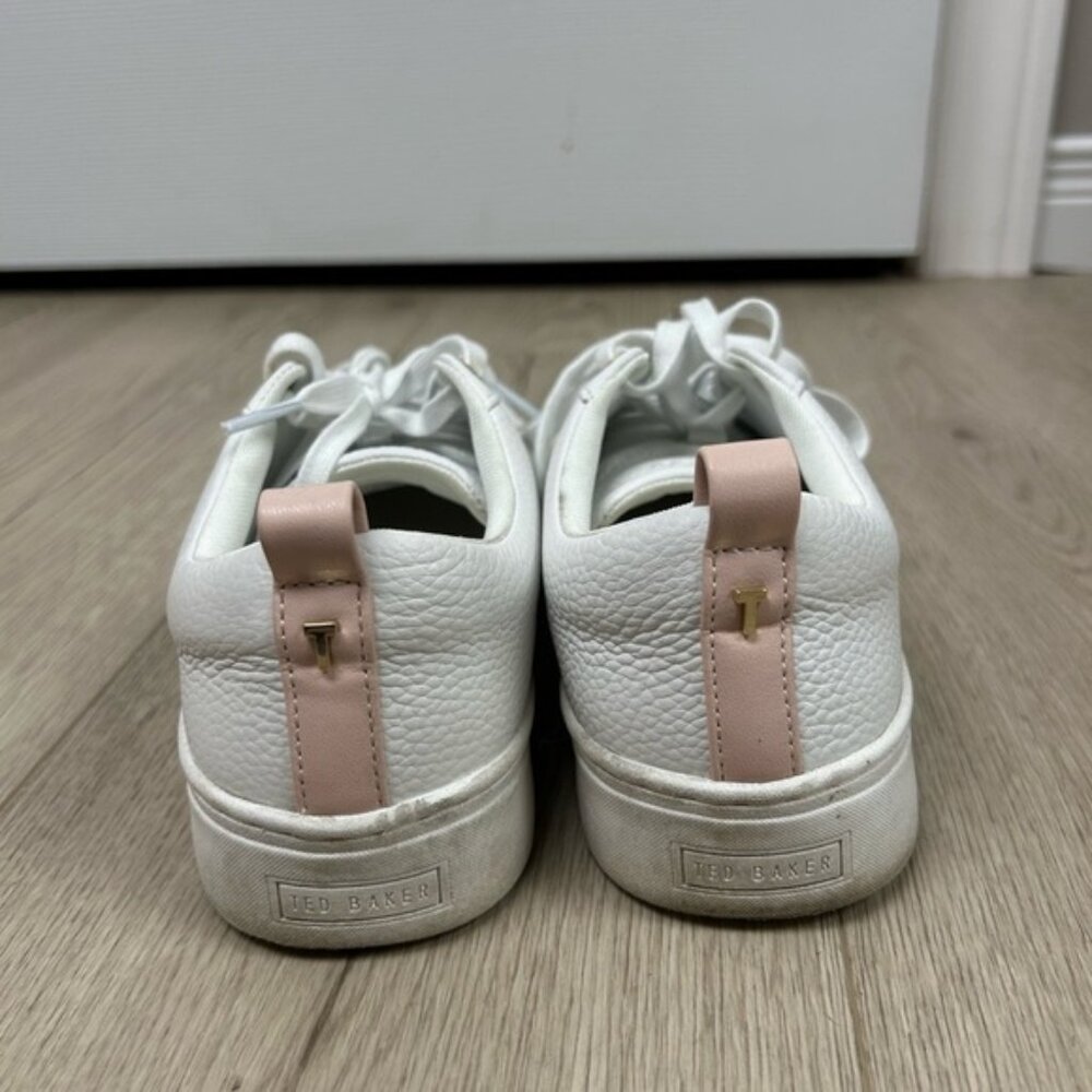 Ted‎ Baker Baily White & Pink Women’s Sneakers - Picture 6 of 6